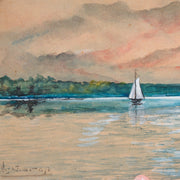 Hilding Werner - Solnedgång (Sunset), 1897 - CLASSICARTWORKS