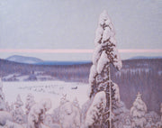 Hilding Werner - Vinterafton (Winter Evening), 1937 - CLASSICARTWORKS