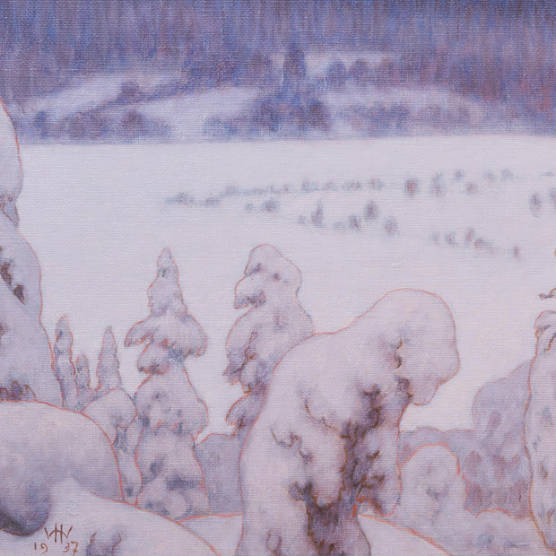 Hilding Werner - Vinterafton (Winter Evening), 1937 - CLASSICARTWORKS