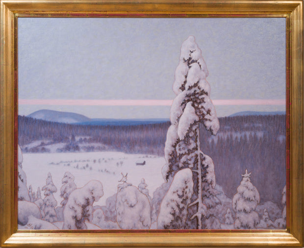 Hilding Werner - Vinterafton (Winter Evening), 1937 - CLASSICARTWORKS