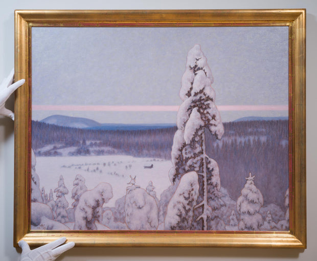 Hilding Werner - Vinterafton (Winter Evening), 1937 - CLASSICARTWORKS