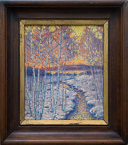 Ivan Constantin Johansson - When Winter Melts into Spring, 1917 - CLASSICARTWORKS