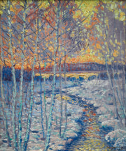 Ivan Constantin Johansson - When Winter Melts into Spring, 1917 - CLASSICARTWORKS