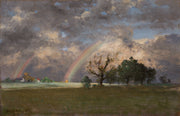 Johan Ericson - Landscape with Double Rainbow, 1887 - CLASSICARTWORKS