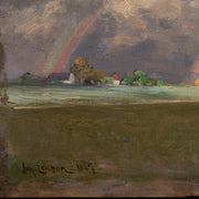 Johan Ericson - Landscape with Double Rainbow, 1887 - CLASSICARTWORKS
