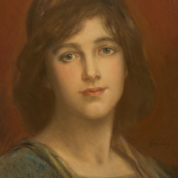Julius Kronberg - Angelica - CLASSICARTWORKS