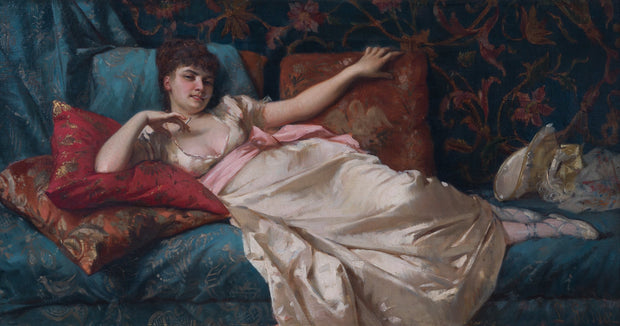 Leonardo Gasser - The Reclining Lady - CLASSICARTWORKS