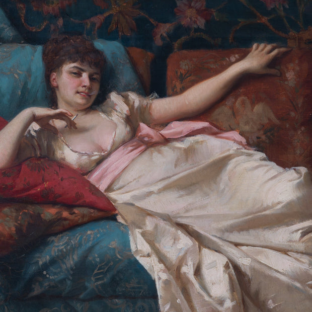Leonardo Gasser - The Reclining Lady - CLASSICARTWORKS