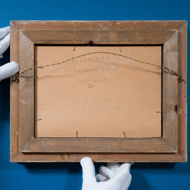 Louis Sparre - Moonlight in Autumn, Gotland (Månsken Höst, Gotland)&nbsp;1920 - CLASSICARTWORKS