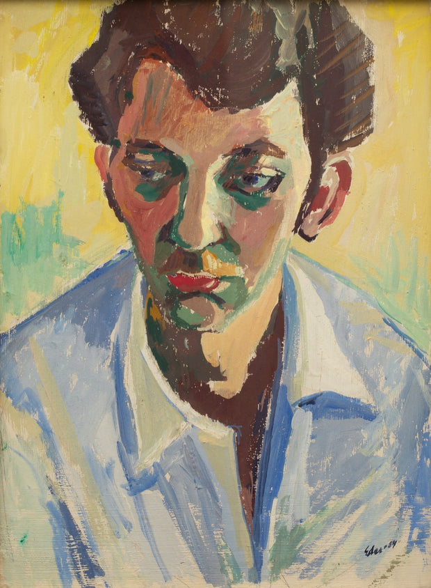 Martin Eder - Portrait of a Man - CLASSICARTWORKS