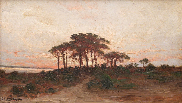 Mauritz Lindström - Landscape View from Engelsberg - CLASSICARTWORKS