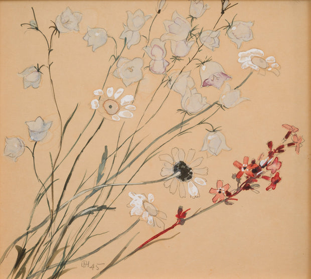 Olle Hjortzberg - Still Life With Meadow Flowers, 1945 - CLASSICARTWORKS
