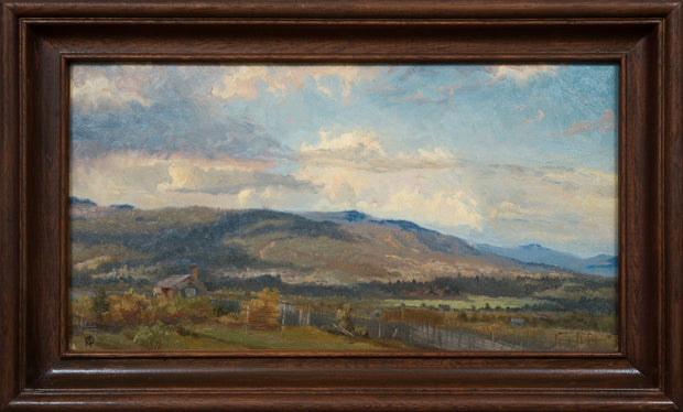 Olof Arborelius - Farmstead in Dalarna, 1864 - CLASSICARTWORKS