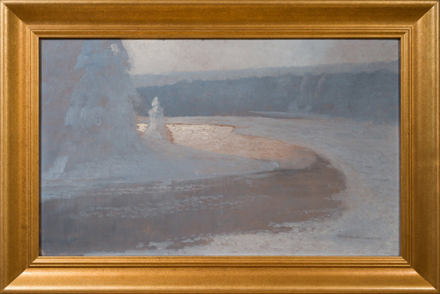 Olof Walfrid Nilsson - Winter Landscape (1941) - CLASSICARTWORKS