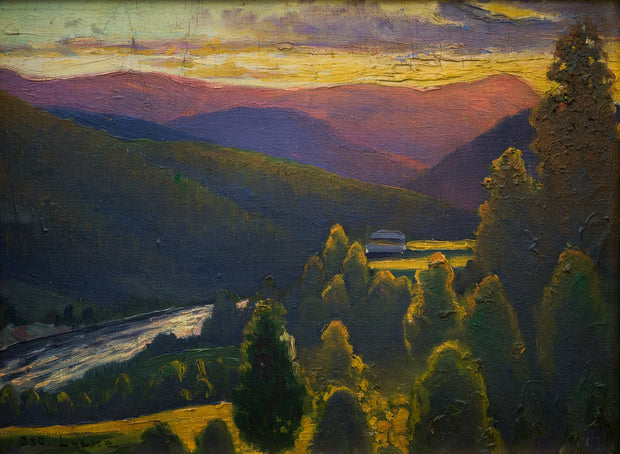 Oscar Lycke - A Norrland Valley - CLASSICARTWORKS