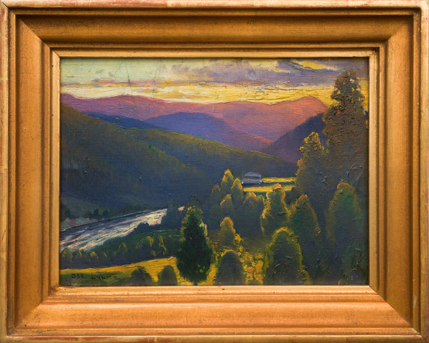Oscar Lycke - A Norrland Valley - CLASSICARTWORKS