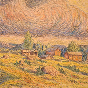 Oscar Lycke - Fäbod Settlement near Liden - CLASSICARTWORKS