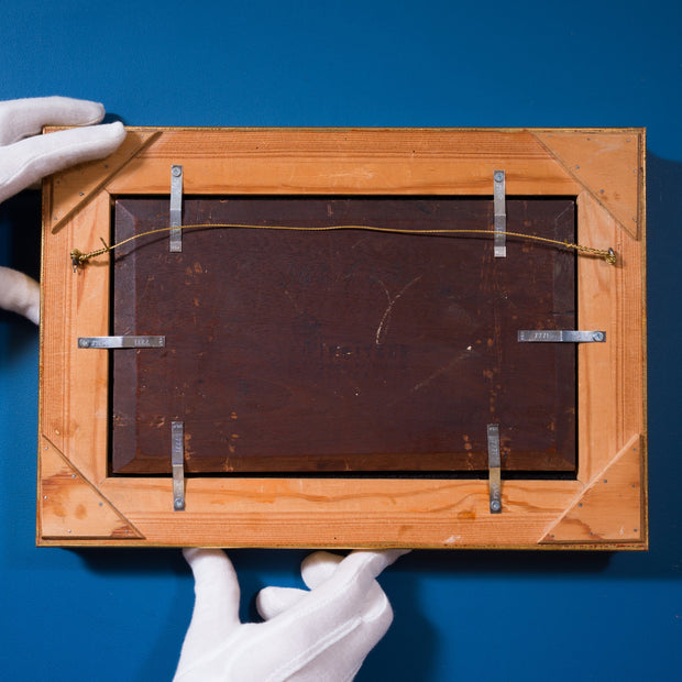 Oscar Törnå - Skaters at Sunset by the Village Creek, 1877 - CLASSICARTWORKS