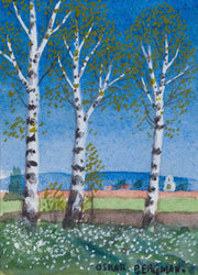 Oskar Bergman - Plains Landscape - CLASSICARTWORKS