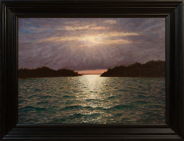 Oskar Bergman - Vaxholmsfjärden, 1932 - CLASSICARTWORKS