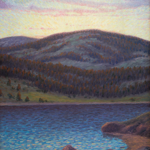 Otto Lindberg - Landscape from the North of Sweden - CLASSICARTWORKS