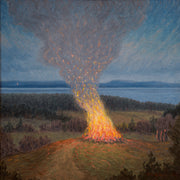 Otto Lindberg - Walpurgis Night 1930 (Valborgsmässoafton) - CLASSICARTWORKS