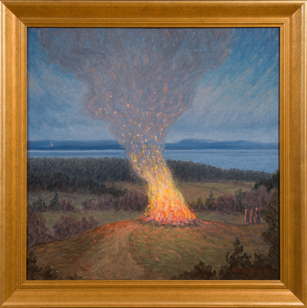 Otto Lindberg - Walpurgis Night 1930 (Valborgsmässoafton) - CLASSICARTWORKS