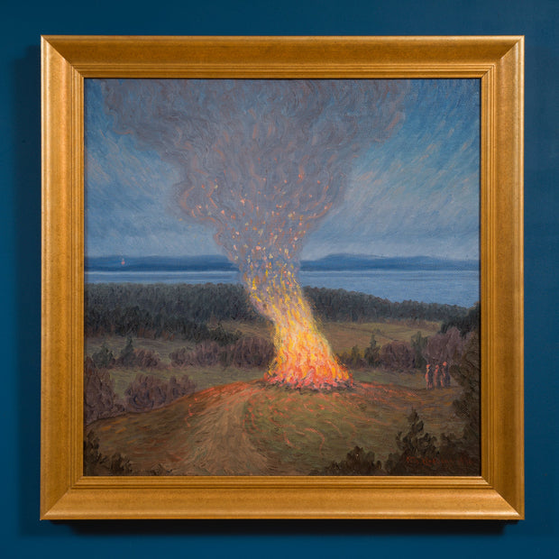 Otto Lindberg - Walpurgis Night 1930 (Valborgsmässoafton) - CLASSICARTWORKS