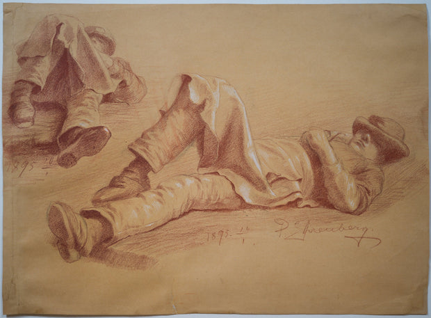 Paul Ehrenberg - Sleeping Boy, 1895 - CLASSICARTWORKS