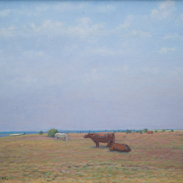 Reinhold Ljunggren - Äng vid Kalmarsund, 1947 - CLASSICARTWORKS