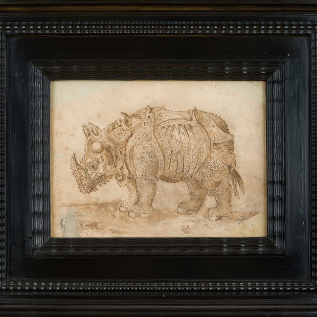 Rhinoceros and Hippopotamus, 1709 - CLASSICARTWORKS