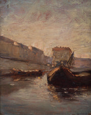 Rikard Lindström - Canal Scene - CLASSICARTWORKS
