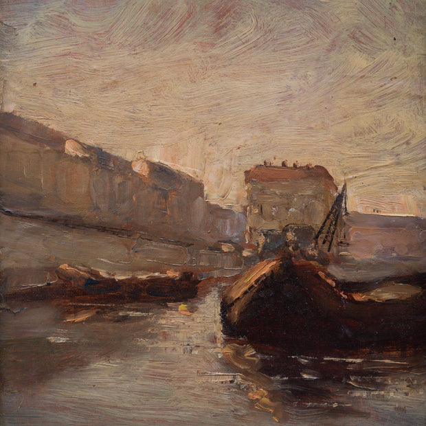 Rikard Lindström - Canal Scene - CLASSICARTWORKS