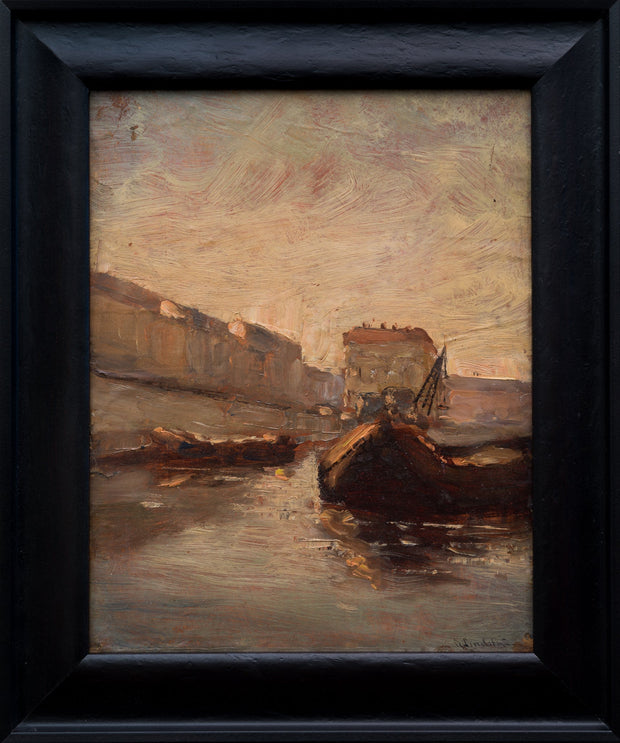 Rikard Lindström - Canal Scene - CLASSICARTWORKS