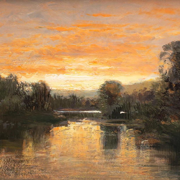 Severin Nilsson - Lake View in the Evening Light - CLASSICARTWORKS
