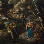 Thomas Barker of Bath - Rocky Path With Figures - CLASSICARTWORKS