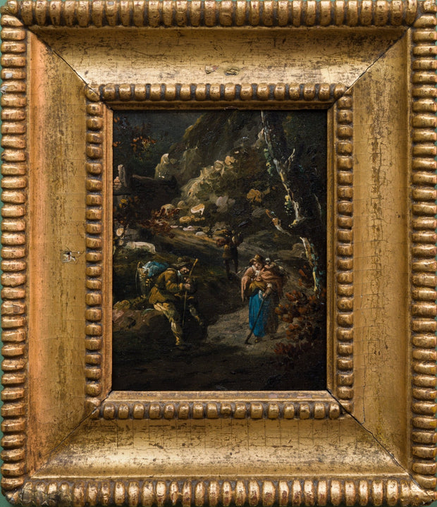 Thomas Barker of Bath - Rocky Path With Figures - CLASSICARTWORKS