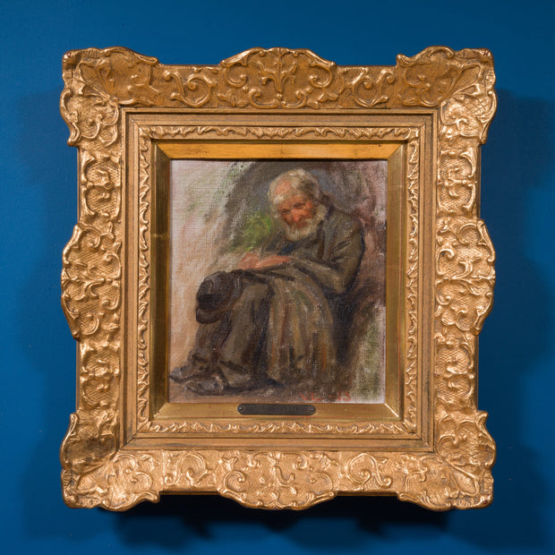 Victor Lagerström - Portrait of an Elderly Man, 1913 - CLASSICARTWORKS