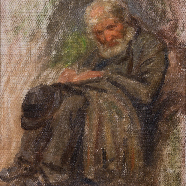 Victor Lagerström - Portrait of an Elderly Man, 1913 - CLASSICARTWORKS