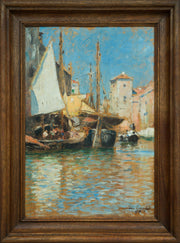 Wilhelm von Gegerfelt - Canal in Venice - CLASSICARTWORKS