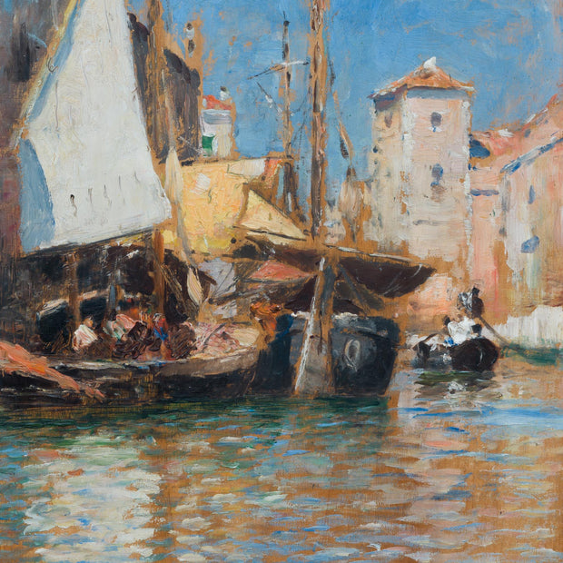 Wilhelm von Gegerfelt - Canal in Venice - CLASSICARTWORKS